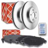 FEBI BILSTEIN Bremsbelagsatz, Scheibenbremse 16402 + Bremsscheibe 18626