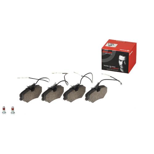 BREMBO Bremsscheibe 09.4987.2X + Bremsbelagsatz, Scheibenbremse P 61 050 Bild BREMBO Bremsscheibe 09.4987.2X + Bremsbelagsatz, Scheibenbremse P 61 050