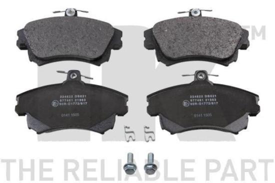 NK Bremsbelagsatz, Scheibenbremse 224822 + Bremsscheibe 204839 Bild NK Bremsbelagsatz, Scheibenbremse 224822 + Bremsscheibe 204839