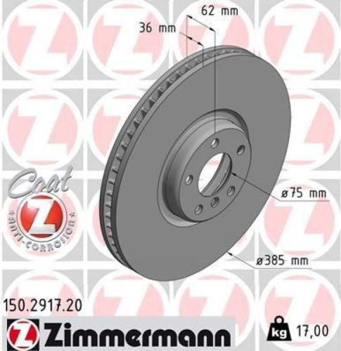 ZIMMERMANN Bremsscheibe 150.2917.20 + Bremsscheibe 150.2918.20 + Bremsbelagsatz, Scheibenbremse 24436.200.1 BREMBO Warnkontakt, Bremsbelagverschleiß A 00 432 Bild ZIMMERMANN Bremsscheibe 150.2917.20 + Bremsscheibe 150.2918.20 + Bremsbelagsatz, Scheibenbremse 24436.200.1 BREMBO Warnkontakt, Bremsbelagverschleiß A 00 432