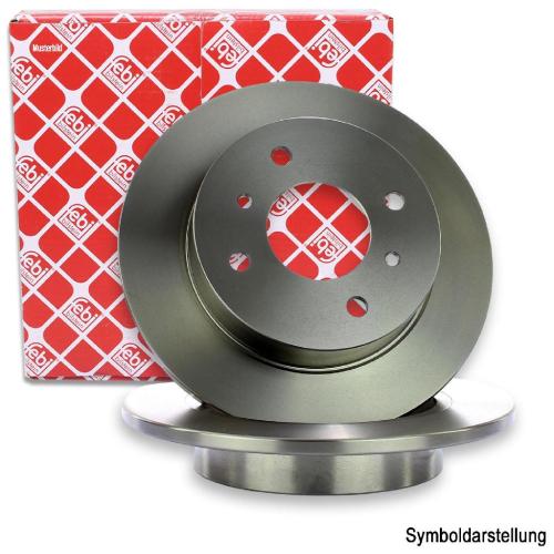 FEBI BILSTEIN Bremsbelagsatz, Scheibenbremse 16535 + Bremsscheibe 24077 Bild FEBI BILSTEIN Bremsbelagsatz, Scheibenbremse 16535 + Bremsscheibe 24077