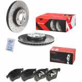 BREMBO Bremsbelagsatz, Scheibenbremse P 24 077 + Bremsscheibe 09.A427.1X