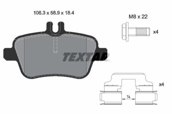 TEXTAR Bremsscheibe 92257505 + Bremsscheibe 92254903 + Warnkontakt, Bremsbelagverschleiß 98048700 + Bremsbelagsatz, Scheibenbremse 2486901 + Bremsbelagsatz, Scheibenbremse 2484801 Bild TEXTAR Bremsscheibe 92257505 + Bremsscheibe 92254903 + Warnkontakt, Bremsbelagverschleiß 98048700 + Bremsbelagsatz, Scheibenbremse 2486901 + Bremsbelagsatz, Scheibenbremse 2484801
