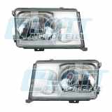 JOHNS Hauptscheinwerfer 50 14 09-2 + Hauptscheinwerfer 50 14 10-2