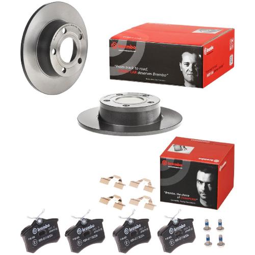 BREMBO Bremsbelagsatz, Scheibenbremse P 85 020 + Bremsscheibe 08.9751.11 Bild BREMBO Bremsbelagsatz, Scheibenbremse P 85 020 + Bremsscheibe 08.9751.11