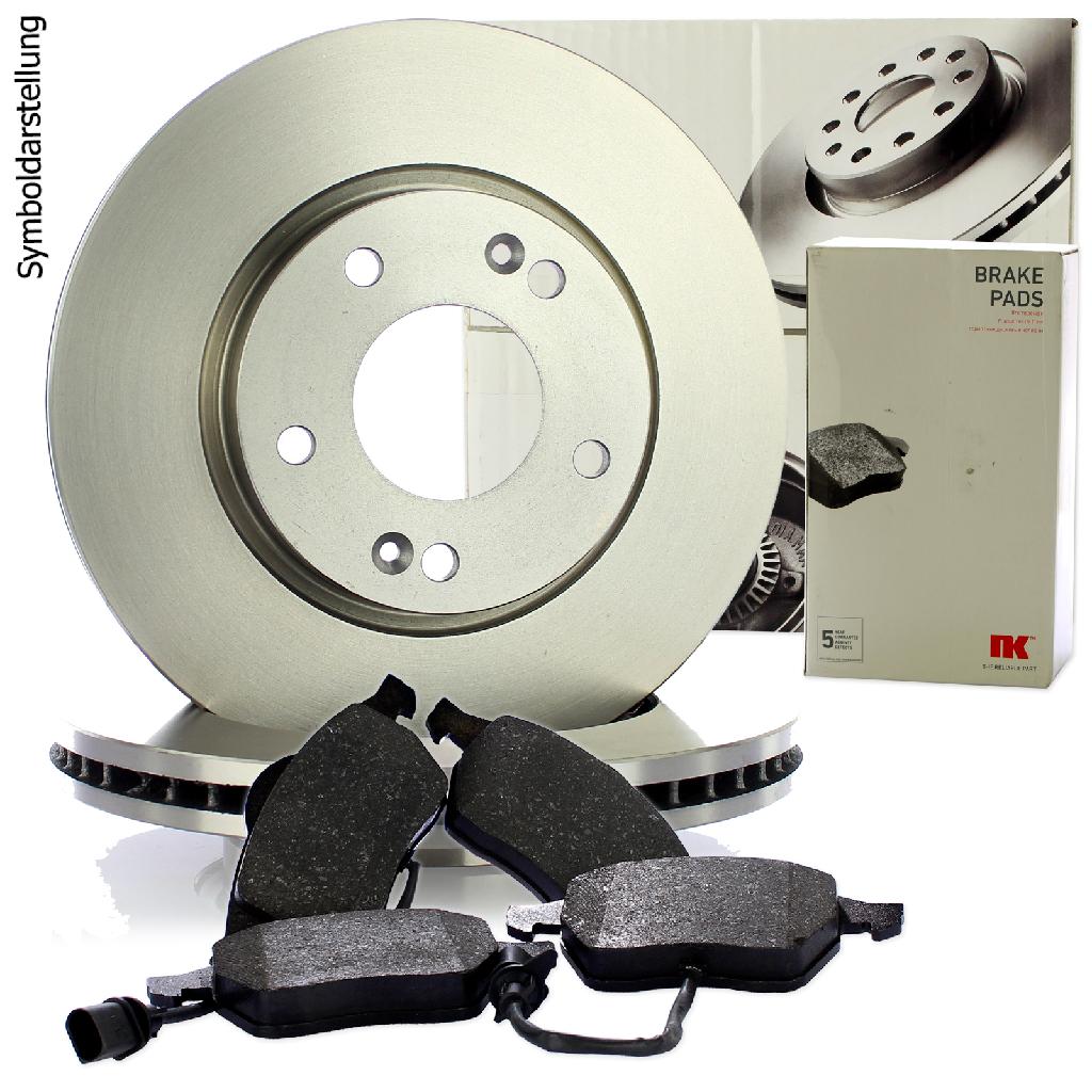 NK Bremsbelagsatz, Scheibenbremse 223506 + Bremsscheibe 203526