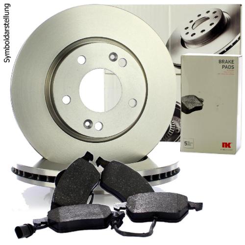 NK Bremsbelagsatz, Scheibenbremse 223506 + Bremsscheibe 203526 Bild NK Bremsbelagsatz, Scheibenbremse 223506 + Bremsscheibe 203526