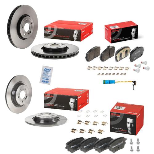 BREMBO Bremsbelagsatz, Scheibenbremse P 50 152 + Bremsscheibe 08.D760.11 + Bremsscheibe 09.D770.11 + Bremsbelagsatz, Scheibenbremse P 50 151 + Warnkontakt, Bremsbelagverschleiß A 00 353 Bild BREMBO Bremsbelagsatz, Scheibenbremse P 50 152 + Bremsscheibe 08.D760.11 + Bremsscheibe 09.D770.11 + Bremsbelagsatz, Scheibenbremse P 50 151 + Warnkontakt, Bremsbelagverschleiß A 00 353
