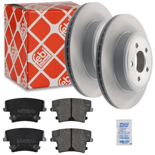 FEBI BILSTEIN Bremsbelagsatz, Scheibenbremse 116109 + Bremsscheibe 44014 Bild FEBI BILSTEIN Bremsbelagsatz, Scheibenbremse 116109 + Bremsscheibe 44014