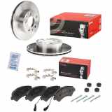 BREMBO Bremsscheibe 09.5906.14 + Bremsbelagsatz, Scheibenbremse P 23 136