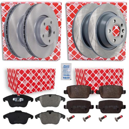 FEBI BILSTEIN Bremsscheibe 43975 + Bremsbelagsatz, Scheibenbremse 16642 + Bremsbelagsatz, Scheibenbremse 16613 + Bremsscheibe 30721 Bild FEBI BILSTEIN Bremsscheibe 43975 + Bremsbelagsatz, Scheibenbremse 16642 + Bremsbelagsatz, Scheibenbremse 16613 + Bremsscheibe 30721