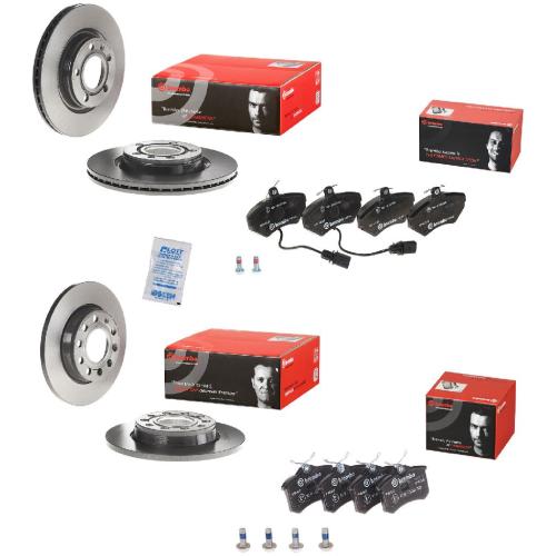 BREMBO Bremsbelagsatz, Scheibenbremse P 85 044 + Bremsbelagsatz, Scheibenbremse P 85 017 + Bremsscheibe 08.9918.21 + Bremsscheibe 09.7196.11 Bild BREMBO Bremsbelagsatz, Scheibenbremse P 85 044 + Bremsbelagsatz, Scheibenbremse P 85 017 + Bremsscheibe 08.9918.21 + Bremsscheibe 09.7196.11