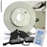 NK Bremsscheibe 209917 + Bremsbelagsatz, Scheibenbremse 221935