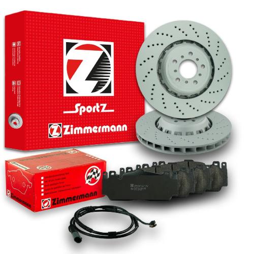 ATE Warnkontakt, Bremsbelagverschleiß 24.8190-0298.2 ZIMMERMANN Bremsbelagsatz, Scheibenbremse 25133.205.1 + Bremsscheibe 150.2907.70 + Bremsscheibe 150.2908.70 Bild ATE Warnkontakt, Bremsbelagverschleiß 24.8190-0298.2 ZIMMERMANN Bremsbelagsatz, Scheibenbremse 25133.205.1 + Bremsscheibe 150.2907.70 + Bremsscheibe 150.2908.70