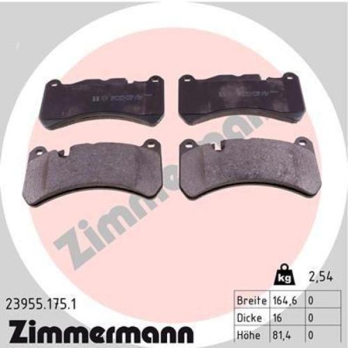 ATE Warnkontakt, Bremsbelagverschleiß 24.8190-0420.2 ZIMMERMANN Bremsscheibe 400.5513.70 + Bremsbelagsatz, Scheibenbremse 23955.175.1 Bild ATE Warnkontakt, Bremsbelagverschleiß 24.8190-0420.2 ZIMMERMANN Bremsscheibe 400.5513.70 + Bremsbelagsatz, Scheibenbremse 23955.175.1