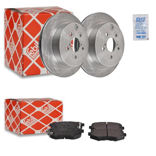 FEBI BILSTEIN Bremsbelagsatz, Scheibenbremse 116338 + Bremsscheibe 108659 Bild FEBI BILSTEIN Bremsbelagsatz, Scheibenbremse 116338 + Bremsscheibe 108659