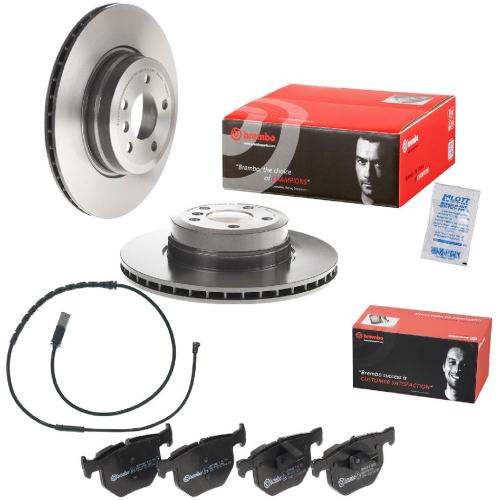 BREMBO Warnkontakt, Bremsbelagverschleiß A 00 434 + Bremsbelagsatz, Scheibenbremse P 06 056 + Bremsscheibe 09.9924.11 Bild BREMBO Warnkontakt, Bremsbelagverschleiß A 00 434 + Bremsbelagsatz, Scheibenbremse P 06 056 + Bremsscheibe 09.9924.11