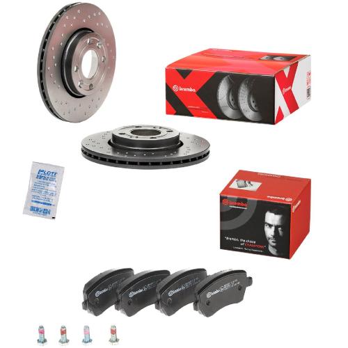 BREMBO Bremsscheibe 09.9078.2X + Bremsbelagsatz, Scheibenbremse P 68 033 Bild BREMBO Bremsscheibe 09.9078.2X + Bremsbelagsatz, Scheibenbremse P 68 033