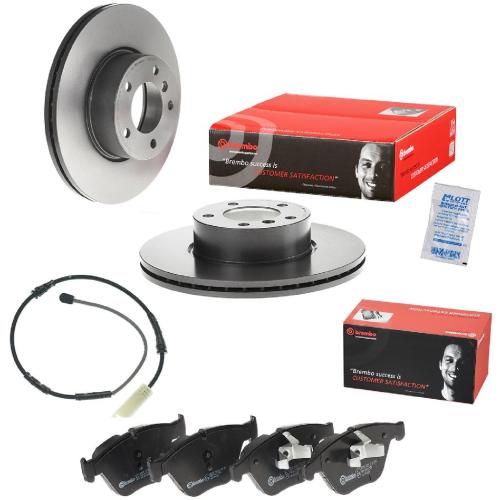BREMBO Warnkontakt, Bremsbelagverschleiß A 00 438 + Bremsscheibe 09.B337.21 + Bremsbelagsatz, Scheibenbremse P 06 055 Bild BREMBO Warnkontakt, Bremsbelagverschleiß A 00 438 + Bremsscheibe 09.B337.21 + Bremsbelagsatz, Scheibenbremse P 06 055