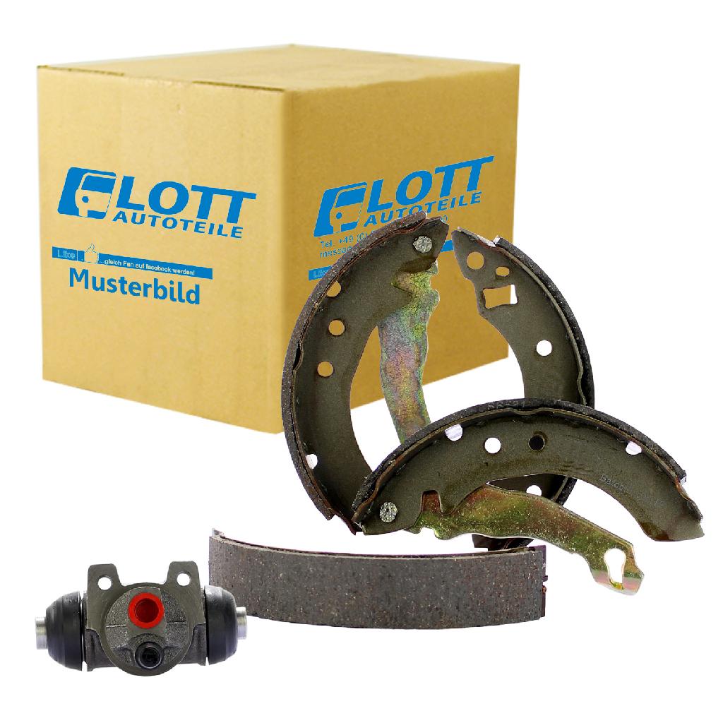 NK Zubehörsatz, Bremsbacken 7948678 + Bremsbackensatz 2799572 + Radbremszylinder 803967