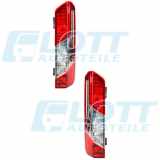 JOHNS Heckleuchte 32 90 87-1 + Heckleuchte 32 90 88-1