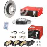 BREMBO Bremsbelagsatz, Scheibenbremse P 59 038 + Bremsscheibe 08.D080.11