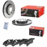 BREMBO Bremsscheibe 09.5843.31 + Bremsbelagsatz, Scheibenbremse P 59 089