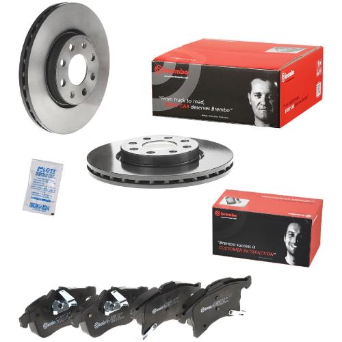 BREMBO Bremsscheibe 09.5843.31 + Bremsbelagsatz, Scheibenbremse P 59 089 Bild BREMBO Bremsscheibe 09.5843.31 + Bremsbelagsatz, Scheibenbremse P 59 089