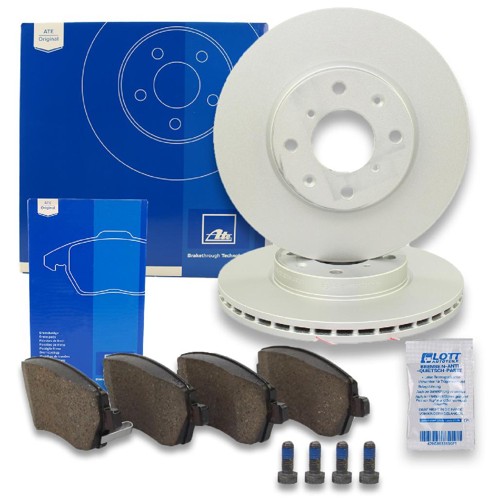 ATE Bremsbelagsatz, Scheibenbremse 13.0460-5700.2 + Bremsscheibe 24.0120-0211.1