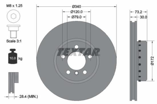 ATE Warnkontakt, Bremsbelagverschleiß 24.8190-0006.2 TEXTAR Bremsbelagsatz, Scheibenbremse 2519901 + Bremsscheibe 92264925 Bild ATE Warnkontakt, Bremsbelagverschleiß 24.8190-0006.2 TEXTAR Bremsbelagsatz, Scheibenbremse 2519901 + Bremsscheibe 92264925