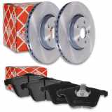 FEBI BILSTEIN Bremsbelagsatz, Scheibenbremse 116212 + Bremsscheibe 43870