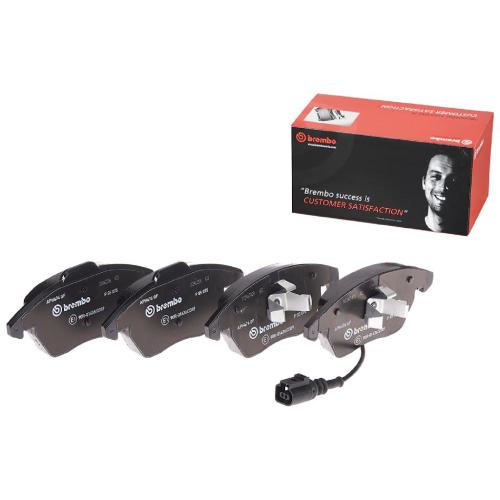 BREMBO Bremsscheibe 09.9145.11 + Bremsbelagsatz, Scheibenbremse P 85 075 Bild BREMBO Bremsscheibe 09.9145.11 + Bremsbelagsatz, Scheibenbremse P 85 075