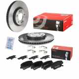 BREMBO Bremsscheibe 09.A532.11 + Bremsbelagsatz, Scheibenbremse P 30 066