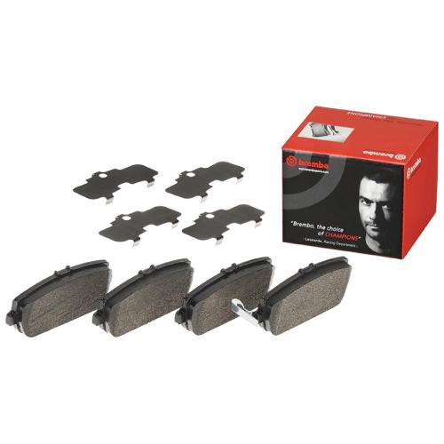 BREMBO Bremsscheibe 08.D224.11 + Bremsbelagsatz, Scheibenbremse P 49 044 Bild BREMBO Bremsscheibe 08.D224.11 + Bremsbelagsatz, Scheibenbremse P 49 044