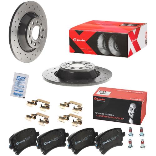 BREMBO Bremsscheibe 08.8843.2X + Bremsbelagsatz, Scheibenbremse P 85 076 Bild BREMBO Bremsscheibe 08.8843.2X + Bremsbelagsatz, Scheibenbremse P 85 076