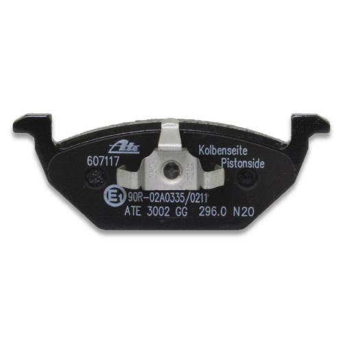 ATE Bremsbelagsatz, Scheibenbremse 13.0460-7117.2 + Bremsscheibe 24.0122-0210.1 Bild ATE Bremsbelagsatz, Scheibenbremse 13.0460-7117.2 + Bremsscheibe 24.0122-0210.1