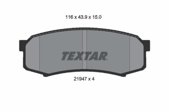 TEXTAR Bremsscheibe 92223903 + Bremsbelagsatz, Scheibenbremse 2402403 + Bremsbelagsatz, Scheibenbremse 2194701 + Bremsscheibe 92231003 Bild TEXTAR Bremsscheibe 92223903 + Bremsbelagsatz, Scheibenbremse 2402403 + Bremsbelagsatz, Scheibenbremse 2194701 + Bremsscheibe 92231003