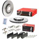 BREMBO Bremsscheibe 09.C497.11 + Bremsbelagsatz, Scheibenbremse P 23 187