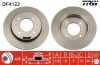 TRW Bremsbelagsatz, Scheibenbremse GDB3170 + Bremsbelagsatz, Scheibenbremse GDB3431 + Bremsscheibe DF4710 + Bremsscheibe DF4122 Bild TRW Bremsbelagsatz, Scheibenbremse GDB3170 + Bremsbelagsatz, Scheibenbremse GDB3431 + Bremsscheibe DF4710 + Bremsscheibe DF4122