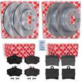 FEBI BILSTEIN Bremsbelagsatz, Scheibenbremse 16067 + Bremsscheibe 08138 + Bremsscheibe 08129 + Bremsbelagsatz, Scheibenbremse 16152