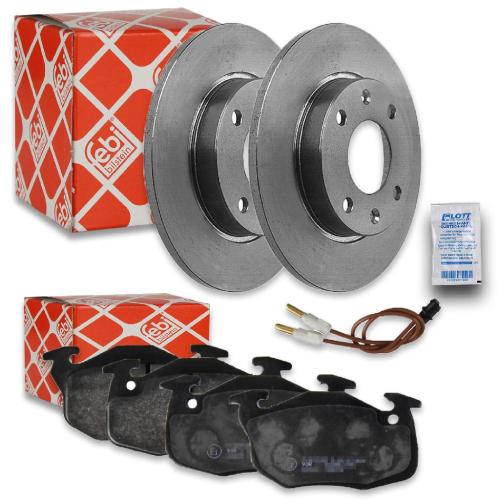 FEBI BILSTEIN Bremsbelagsatz, Scheibenbremse 16192 + Bremsscheibe 10314 Bild FEBI BILSTEIN Bremsbelagsatz, Scheibenbremse 16192 + Bremsscheibe 10314