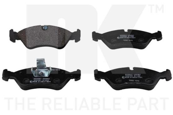 NK Bremsscheibe 203613 + Bremsbelagsatz, Scheibenbremse 223607 Bild NK Bremsscheibe 203613 + Bremsbelagsatz, Scheibenbremse 223607