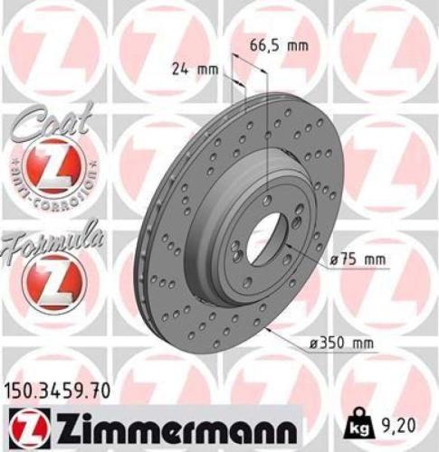 ATE Warnkontakt, Bremsbelagverschleiß 24.8190-0265.2 ZIMMERMANN Bremsscheibe 150.3460.70 + Bremsscheibe 150.3459.70 + Bremsbelagsatz, Scheibenbremse 23309.170.1 Bild ATE Warnkontakt, Bremsbelagverschleiß 24.8190-0265.2 ZIMMERMANN Bremsscheibe 150.3460.70 + Bremsscheibe 150.3459.70 + Bremsbelagsatz, Scheibenbremse 23309.170.1