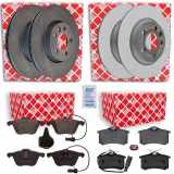 FEBI BILSTEIN Bremsbelagsatz, Scheibenbremse 16394 + Bremsscheibe 21941 + Bremsscheibe 23564 + Bremsbelagsatz, Scheibenbremse 16629