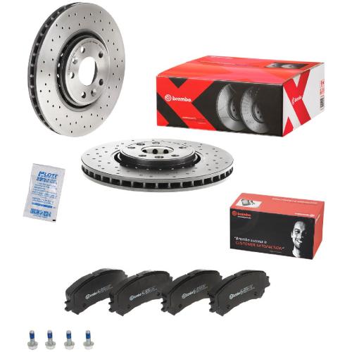 BREMBO Bremsscheibe 09.B352.1X + Bremsbelagsatz, Scheibenbremse P 68 067 Bild BREMBO Bremsscheibe 09.B352.1X + Bremsbelagsatz, Scheibenbremse P 68 067
