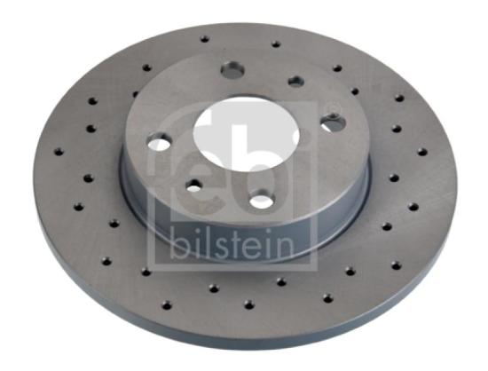 FEBI BILSTEIN Bremsbelagsatz, Scheibenbremse 16856 + Bremsscheibe 107724 Bild FEBI BILSTEIN Bremsbelagsatz, Scheibenbremse 16856 + Bremsscheibe 107724