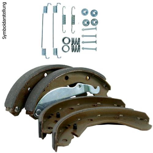 NK Bremsbackensatz 2751623 + Zubehörsatz, Bremsbacken 79510012 Bild NK Bremsbackensatz 2751623 + Zubehörsatz, Bremsbacken 79510012