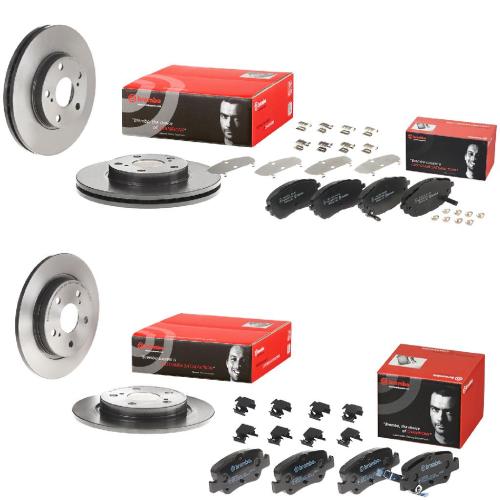 BREMBO Bremsbelagsatz, Scheibenbremse P 83 150 + Bremsscheibe 08.A912.11 + Bremsbelagsatz, Scheibenbremse P 83 080 + Bremsscheibe 09.C648.11 Bild BREMBO Bremsbelagsatz, Scheibenbremse P 83 150 + Bremsscheibe 08.A912.11 + Bremsbelagsatz, Scheibenbremse P 83 080 + Bremsscheibe 09.C648.11
