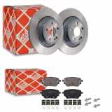 FEBI BILSTEIN Bremsscheibe 107513 + Bremsbelagsatz, Scheibenbremse 171399