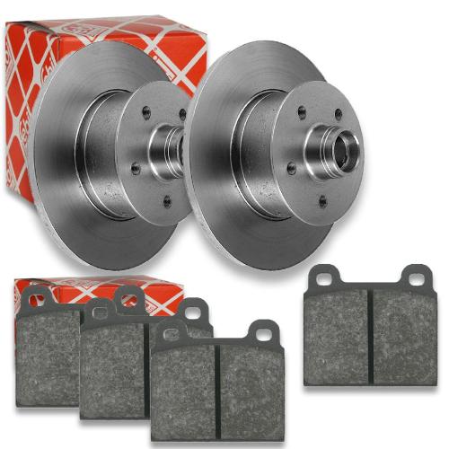 FEBI BILSTEIN Bremsbelagsatz, Scheibenbremse 16300 + Bremsscheibe 02584 Bild FEBI BILSTEIN Bremsbelagsatz, Scheibenbremse 16300 + Bremsscheibe 02584